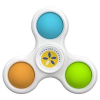 FIDGET SPINNER TRIPLO CON POP IT